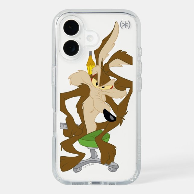 WILE E. COYOTE™ Planning Speck iPhone Case (Front)