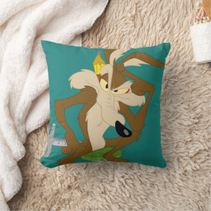 WILE E. COYOTE™ Planning Throw Pillow