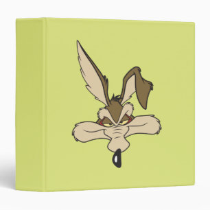 WILE E. COYOTE™ Pleased Head Shot 3 Ring Binder