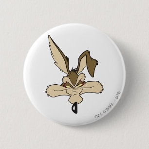 WILE E. COYOTE™ Pleased Head Shot Pinback Button