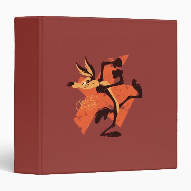 WILE E. COYOTE™ Preparing To Run Binder (Front/Spine)