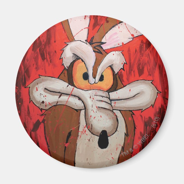 WILE E. COYOTE™ Red Fury Magnet (Front)