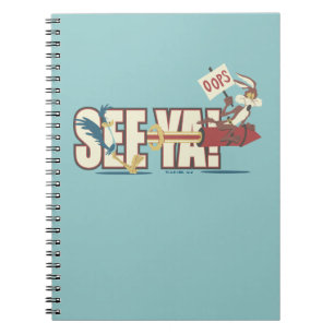 WILE E. COYOTE™ Rocketing Past ROAD RUNNER™ Notebook