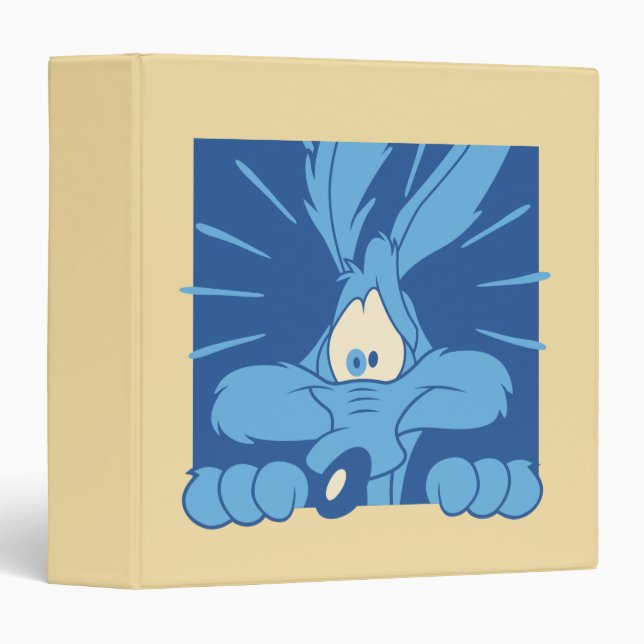 WILE E. COYOTE™ Shocked Expression 3 Ring Binder (Front/Spine)
