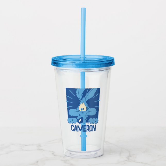 WILE E. COYOTE™ Shocked Expression Acrylic Tumbler (Front)