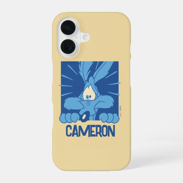 WILE E. COYOTE™ Shocked Expression Iphone Case (Back)