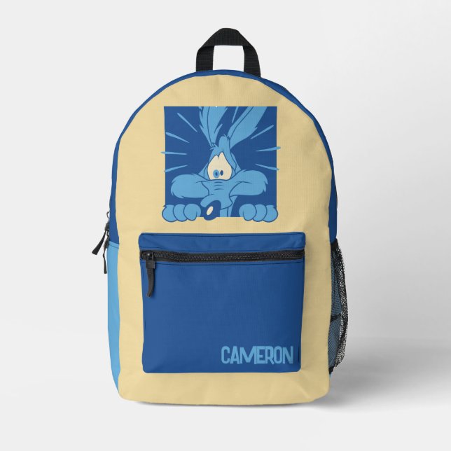 WILE E. COYOTE™ Shocked Expression Printed Backpack (Front)
