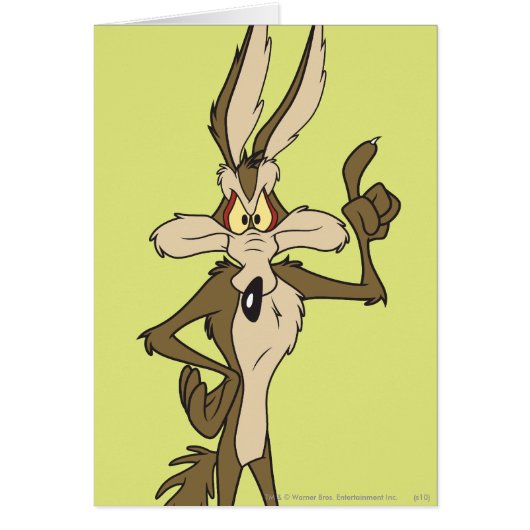 WILE E. COYOTE™ Standing Tall Cards (Front)