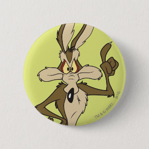 WILE E. COYOTE™ Standing Tall Pinback Button
