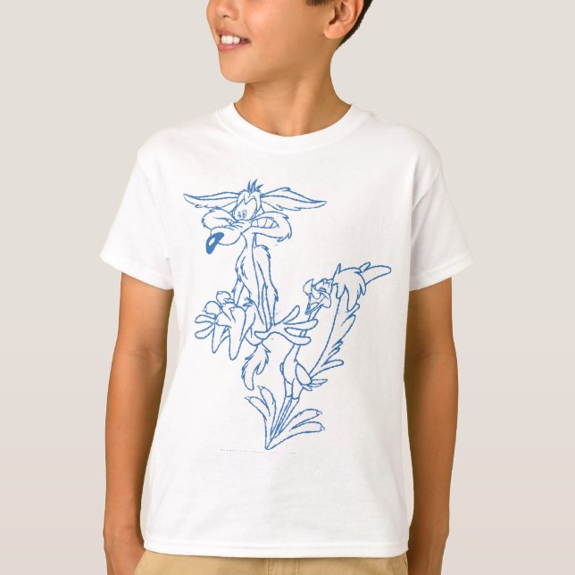 WILE E. COYOTE™ Surprised by the ROAD RUNNER™ T-Shirt (Front)