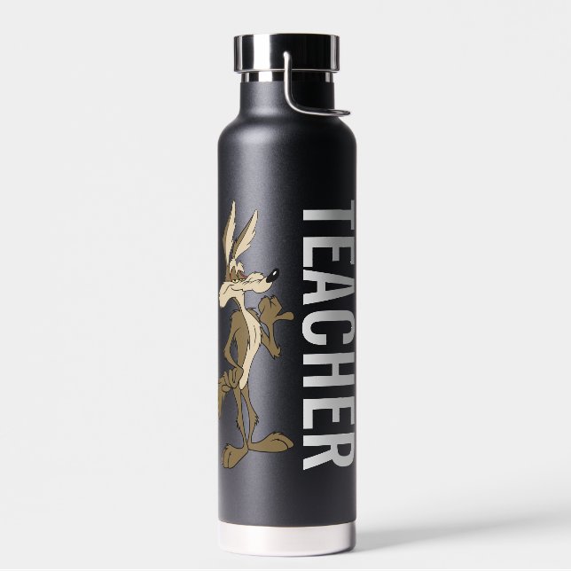 WILE E. COYOTE™ Teacher Water Bottle (Left)