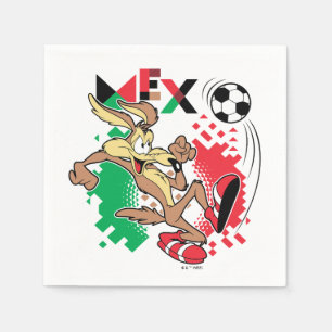 WILE E. COYOTE™ Team Mexico Soccer Graphic Napkins