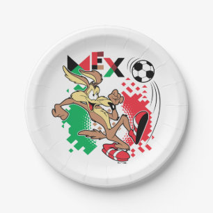 WILE E. COYOTE™ Team Mexico Soccer Graphic Paper Plates