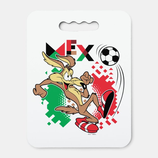 WILE E. COYOTE™ Team Mexico Soccer Graphic Seat Cushion (Front Vertical)