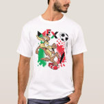 WILE E. COYOTE™ Team Mexico Soccer Graphic T-Shirt<br><div class="desc">Check out WILE E. COYOTE™ playing soccer for Team Mexico! Wear this on a fun graphic tee,  mug,  or tote bag! Shop this design on even more custom Zazzle gifts!</div>