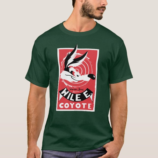 WILE E. COYOTE™ Warner Bros. Presents poster T-Shirt (Front)