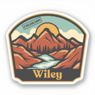 Wiley, Colorado Sticker
