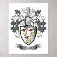 Wiley Family Crest Coat of Arms