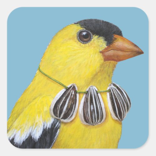 Wiley the goldfinch stickers