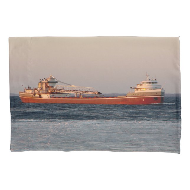 Wilfred Sykes pillow case (Front)