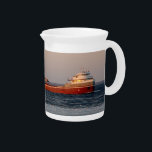 Wilfred Sykes pitcher<br><div class="desc">Wilfred Sykes is a US lake freighter</div>