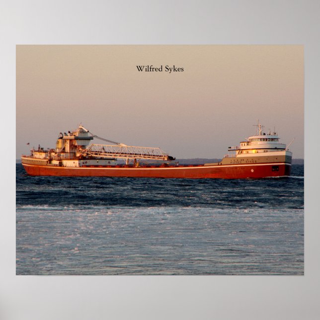 Wilfred Sykes poster (Front)