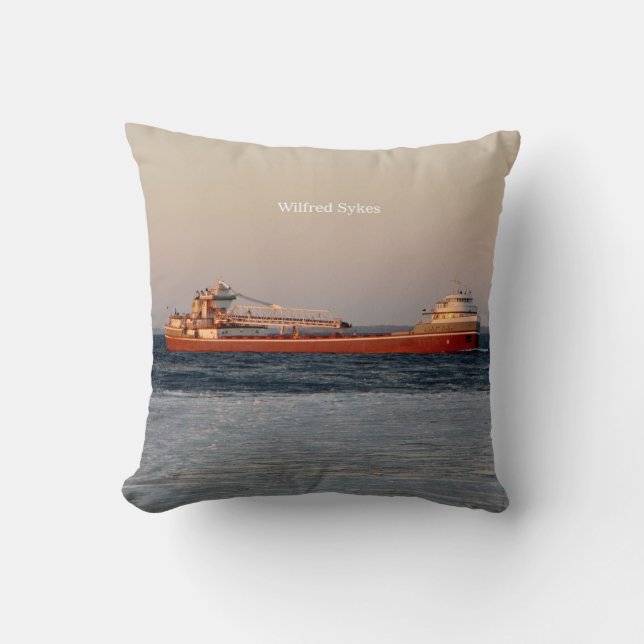 Wilfred Sykes square pillow (Front)