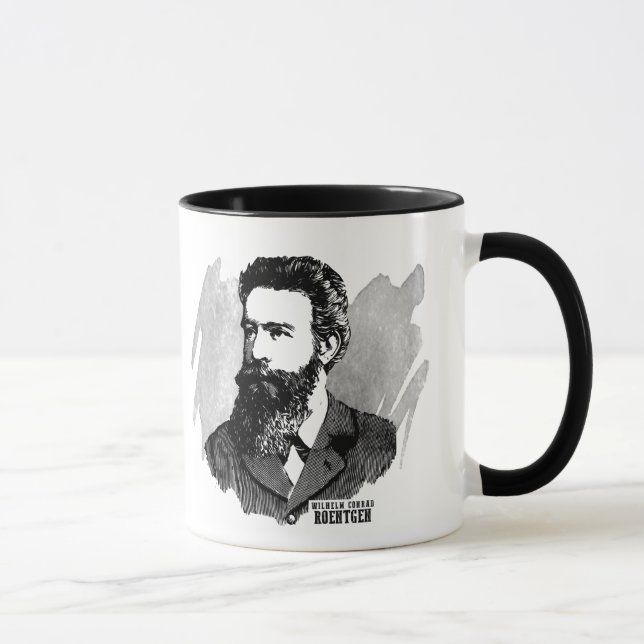 Wilhelm Conrad Roentgen Mug (Right)