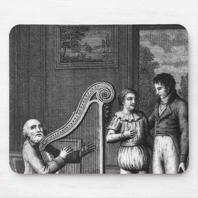 Wilhelm Meister's Apprenticeship' Mouse Pad (Front)