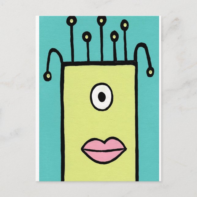 Wilhemina postcard (Front)