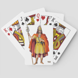 WILL Ancient Briton COSTUME ~ BC 54 ~Personalized Poker Cards