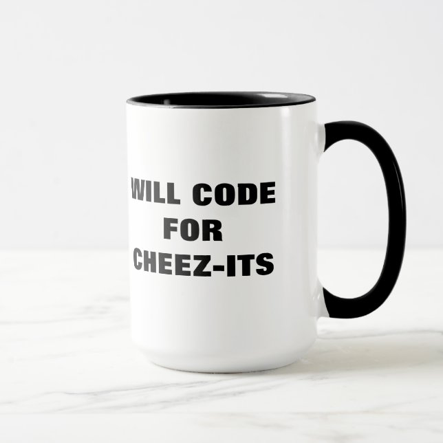 WILL CODE FOR CHEEZ-ITS MUG (Right)