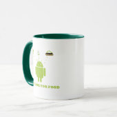Will Code For Food (Android Software Developer) Mug (Front Left)
