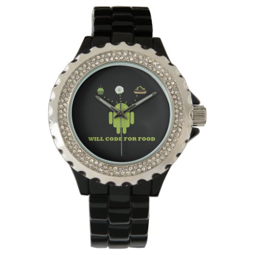 Will Code For Food Android Software Developer Watch