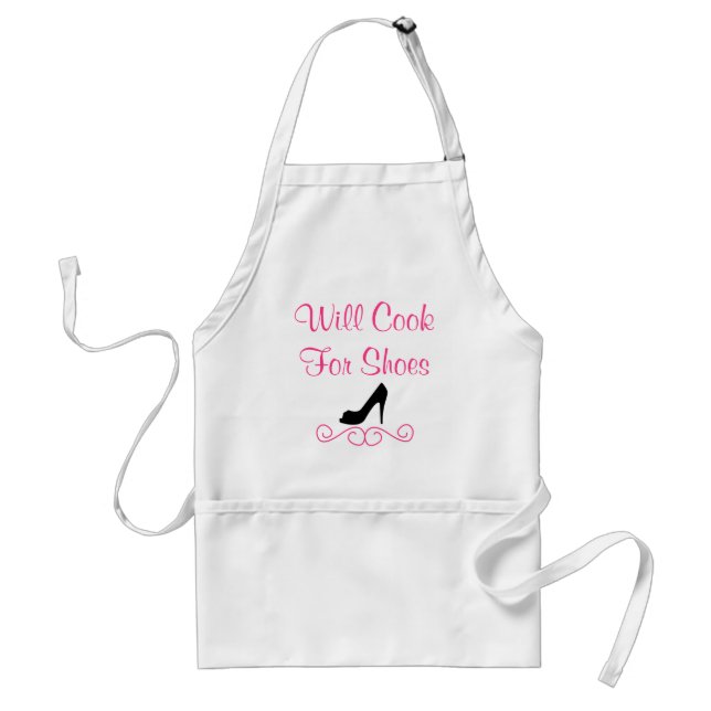 Will Cook For Shoes Apron (Front)
