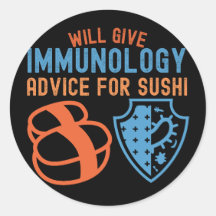 Will Give Immunology Advice for Sushi