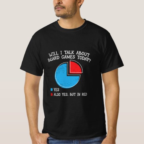 Will I Talk About Board Games Today  T_Shirt