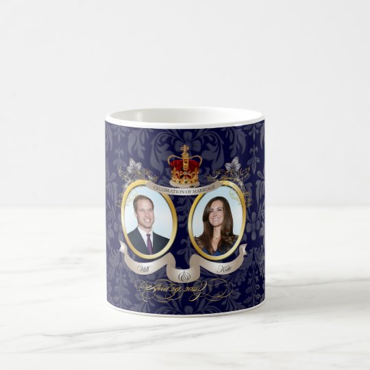 Will+Kate wedding, DIY color!! Coffee Mug