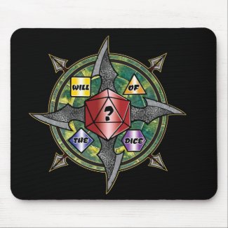 Will of the Dice mousepad
