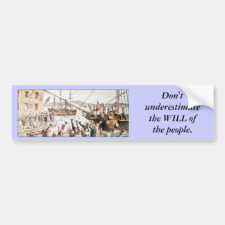 Will of the people bumper sticker