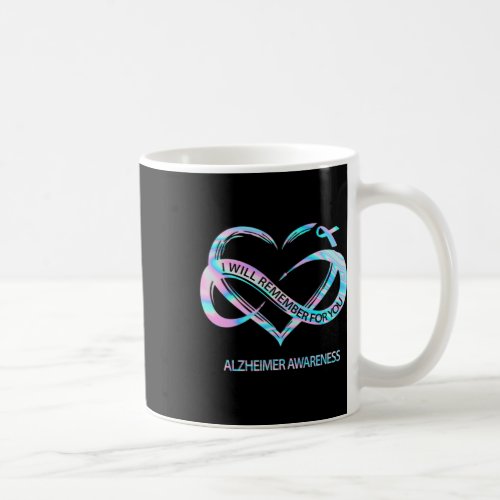 Will Remember For You Alzheimerheimer Awareness  Coffee Mug