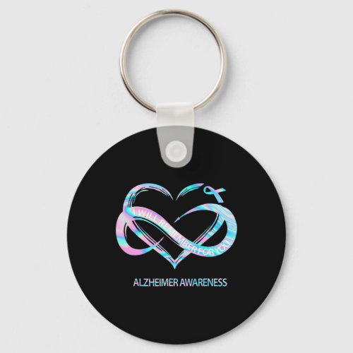 Will Remember For You Alzheimerheimer Awareness Cu Keychain