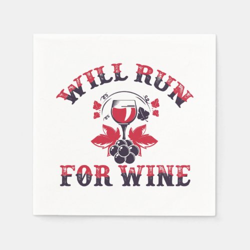 Will run for wine napkins