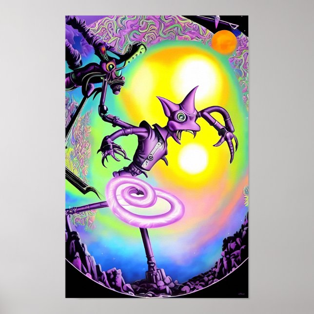 Will the Real Batman Please Step Up Ken Gage Art Poster (Front)