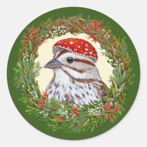 Will the sparrow holiday stickers