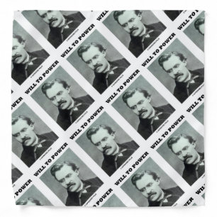 Will To Power Frederich Nietzsche Philosophy Bandana