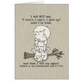 Will Try Again (Front)