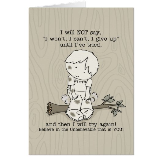 Will Try Again Cards (Front)