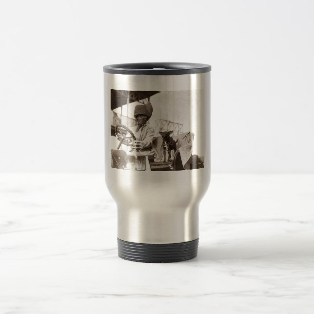 Will Work For Dog Show Entry Fees Aluminum Mug (Center)
