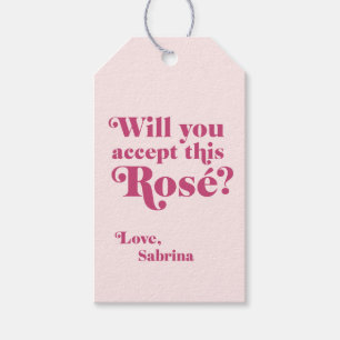 Will you accept this Rose Valentines Galentines Gift Tags